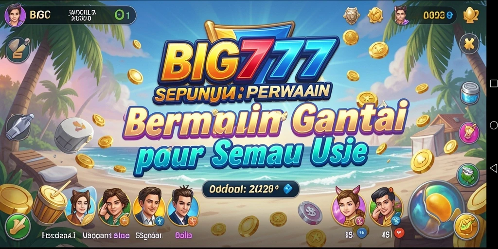 Tangkapan layar gameplay seru dari BIG777 dengan grafis menawan.