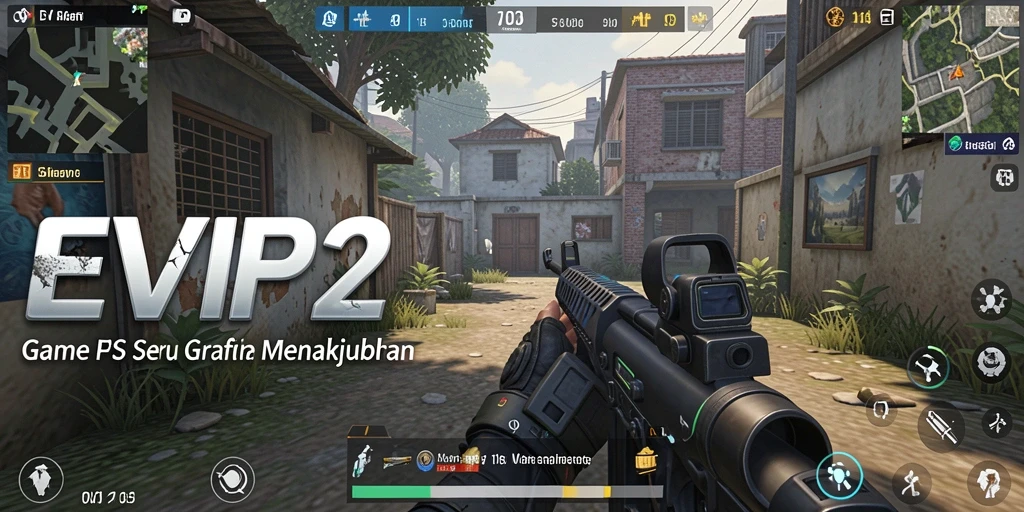 Tampilan gameplay EVIP2 yang mendebarkan dan dinamis.