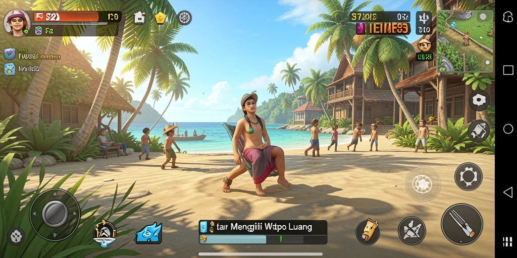 Tampilan gameplay <strong>F32</strong> yang menghibur dan penuh tantangan.