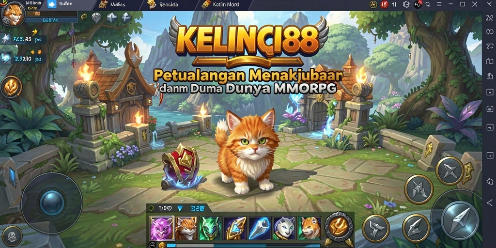 Tampilan gameplay KELINCI88 yang mendebarkan dan interaktif.