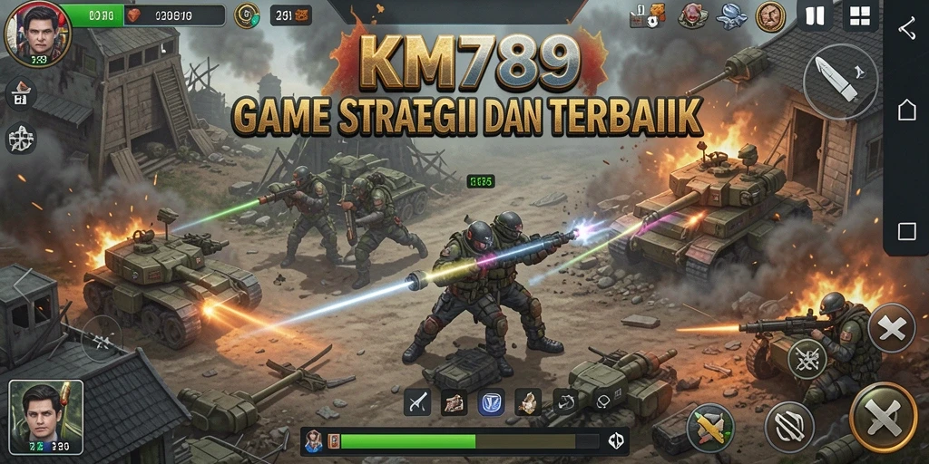 Gameplay strategis yang mendebarkan di KM789.