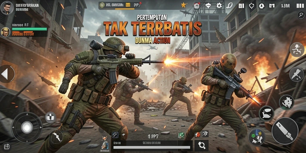 Gameplay mendebarkan dengan aksi penuh tantangan di PP7.