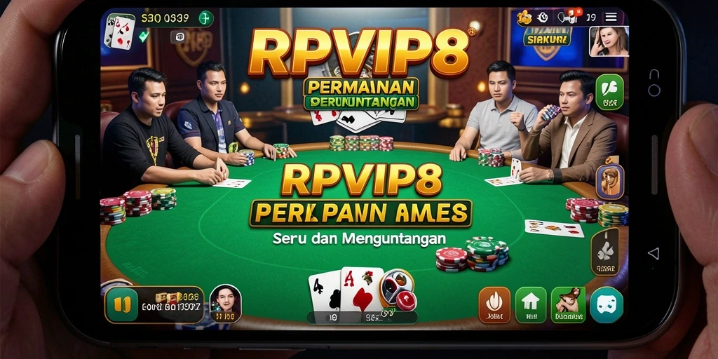 Tampilan menarik dari gameplay poker RPVIP8 yang menarik perhatian.