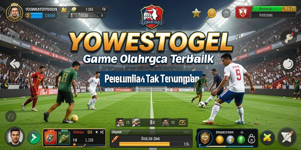 Tampilan gameplay menarik dari YOWESTOGEL dalam aksi olahraga.